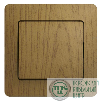 Выключатель 1-кл. СП Glossa 10А IP20 10AX в сборе дер. дуб SchE GSL000512