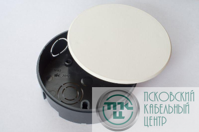 Коробка ответвительная СП 106х17мм (размер коробки без крышки d96х15мм) SE U191