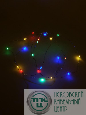 Гирлянда "Нить" LDM020M-BO 20RGB минидиодов 1.9м IP20 SHLights 4690601042125