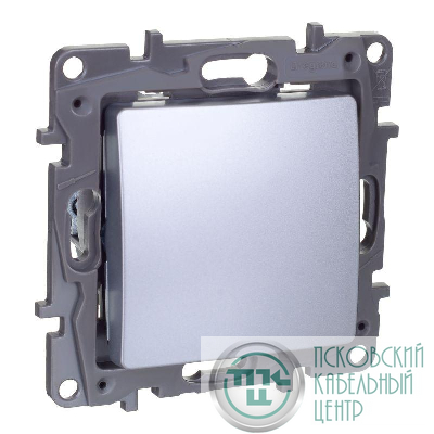 Переключатель перекрестный 1-кл. Etika 250В 10AX винт. зажимы алюм. IEK 672449