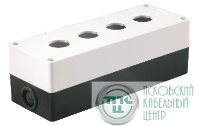 Корпус КП 104 4-м для кнопок бел. IEK BKP10-4-K01