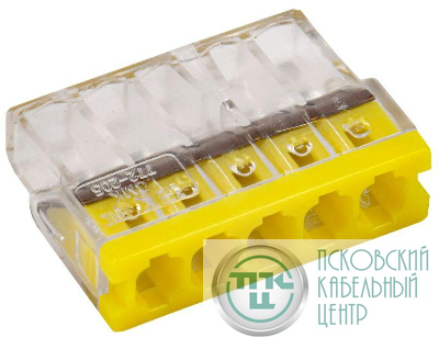 Клемма строительно-монтажная СМК 772-205 (уп.4шт) IEK UKZ30-205-004