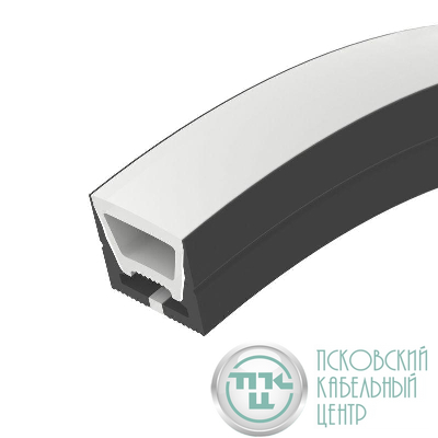 Профиль силиконовый WPH-FLEX-1616-TOP-S11-5m BLACK силикон (уп.5м) Arlight 045759