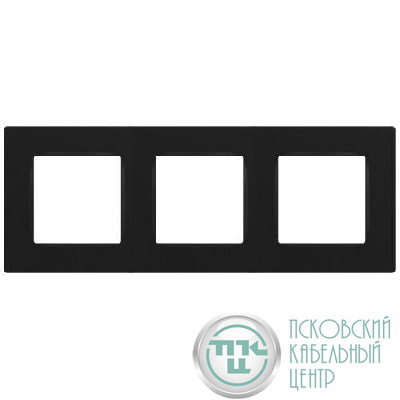 Рамка 3-м 12-5203-05 Классик антрацит Эра Б0067775