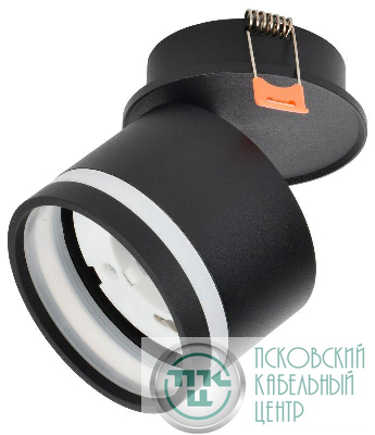 Светильник 4033 встр. поворотн. GX53 черн. IEK LT-UVB0-4033-GX53-1-K02