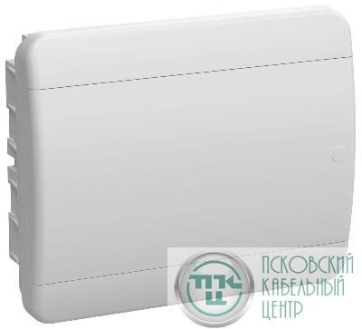 Корпус пластиковый ЩРВ-П-12 IP41 бел. дверь TEKFOR IEK TF5-KP13-V-12-41-K01-K01