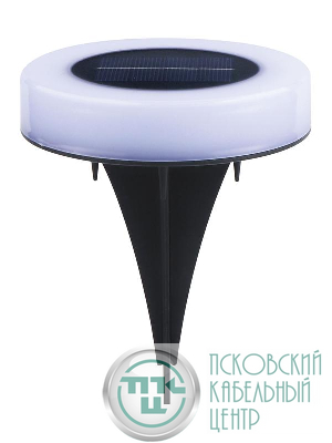 Светильник садовый 10.5см круг RGB КОСМОС KOC_SOL266