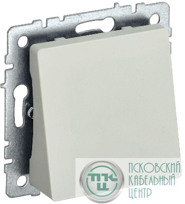 Вывод кабеля BRITE МВ10-БрКр механизм беж. IEK BR-VK10-0-K10