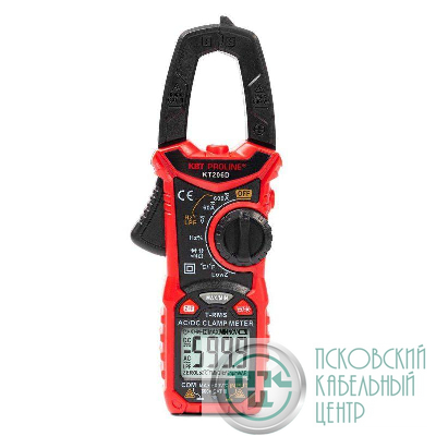 Клещи токовые цифровые KT 206D "PROLINE" КВТ 80753