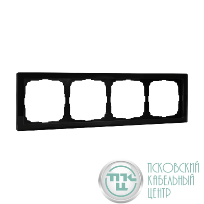 Рамка 4-м ArtGallery Pure органич. стекло черн. SE GAL321004