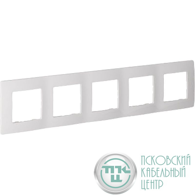 Рамка 5-м СП Etika IP20 бел. IEK 672505
