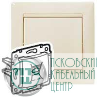 Розетка телефонная 2-м СП Valena RJ11 механизм сл. кость (DIY-упак.) IEK 696742