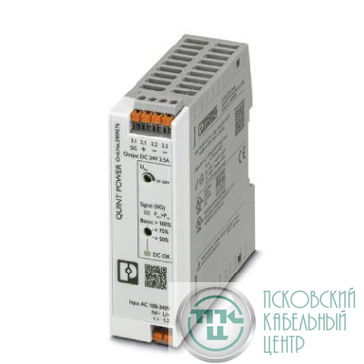 Источник питания QUINT4-PS/1AC/24DC/2.5/PT Phoenix Contact 2909576