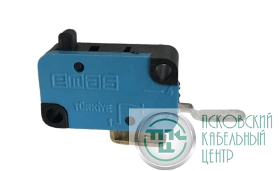 Выключатель-микро 10А 250В AC без лапки EMAS MK1PUP10G