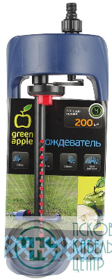 Дождеватель туба пластик. 200кв.м (1/24) Green Apple Б0003102
