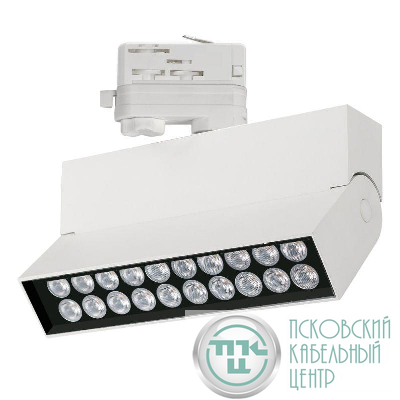 Светильник светодиодный LGD-LOFT-TRACK-4TR-S170-10W White6000 WH 24 deg DALI IP20 металл Arlight 033115
