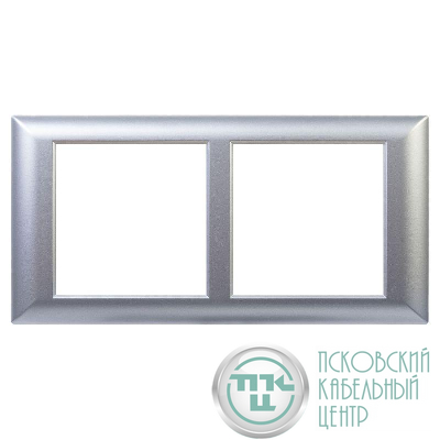 Рамка-суппорт 4мод. Avanti для "In-liner Front" серебр. металлик DKC 4404914