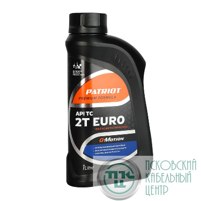 Масло полусинтетическое G-Motion 2Т EURO 1л PATRIOT 850030200