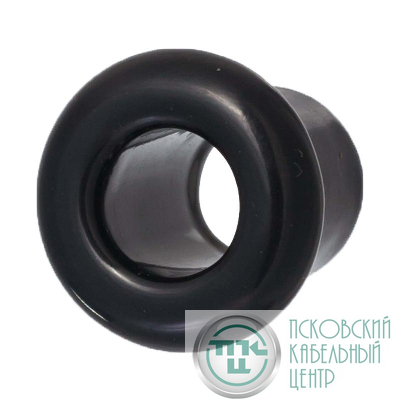 Втулка (проход через стену) керамика черн. (уп.32шт) Bironi R1-651-03-32
