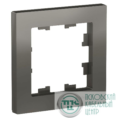 Рамка 1-м AtlasDesign сталь SE ATN000901