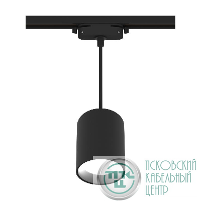 Светильник трековый подвес светодиодный ARTLINE 80х80х100мм 12Вт 960Лм 4000К 230В алюм. 4.2кв.м черн. Ritter 59703 6