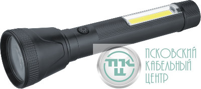Фонарь светодиодный ручной 95 738 NPT-CP30-ACCU пласт. 1LED 4Вт+1COB 2Вт Li-Ion 3.7В 4реж IPX2 NAVIGATOR 95738