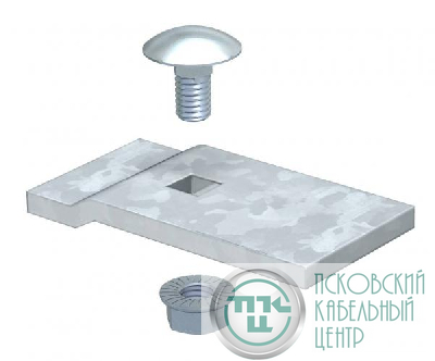 Фиксатор LKS60 4 FT гор. цинк OBO 6221122
