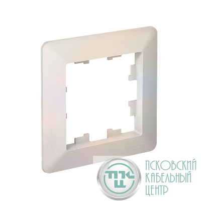 Рамка 1-м AtlasDesign Air жемчуж./дым. бел. SE ATN220401