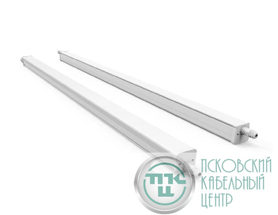 Светильник светодиодный ДСП WP 10 C 36W OP 865 L1200 EL 1200х62х57мм 36Вт 6500К IP65 бел. Русский Свет 18071023336