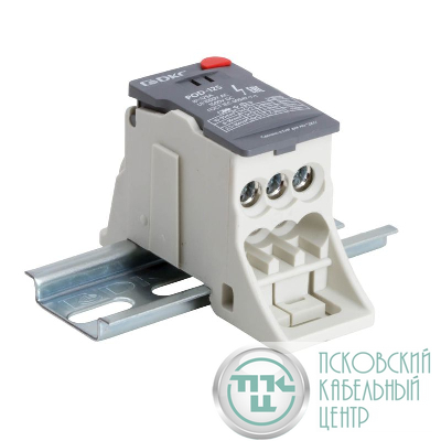 Блок распределительный винтовой зажим 1х35кв.мм 7х16кв.мм DKC POD-125