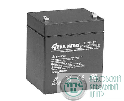 Аккумулятор 12В 5А.ч BP 5-12 B.B. Battery