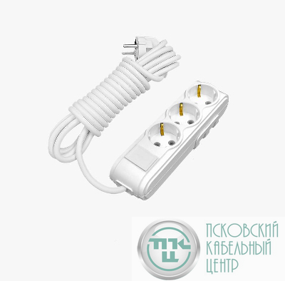 Удлинитель 3х3м с защитой от детей MOTTO с/з ARVIA 35 01 1003 403