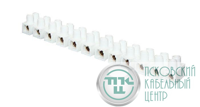 Колодка клеммная 4кв.мм 3А полистирол бел. (уп.10шт) PROxima EKF plc-KK-4-3-ps-w
