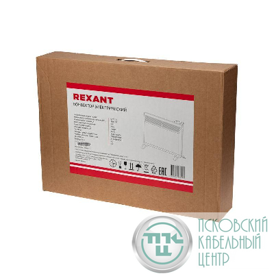 Конвектор электрический 1.5кВт с механическим термостатом Rexant 60-0084