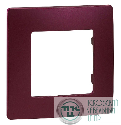 Рамка 1-м СП Etika IP20 сливовый IEK 672561
