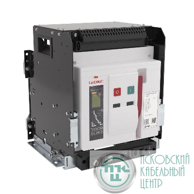 Выключатель автоматический воздушный AGS12S 3Р 1250 А 80кА расцепитель 3H выкатн. управление 220В AC горизонт. подключение YON AGS12S-N3DH-6-222K