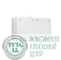 Блок розеток 2-м ОП с заземл. IP54 Аллегро защ. шторки с крышкой бел. UNIVersal 5562951