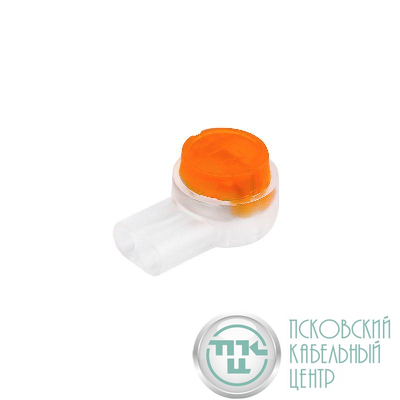 Соединитель для жил изолированный К-2 Scotch Lock d0.4-0.9мм d2.08мм (уп.100шт) Rexant 07-5402