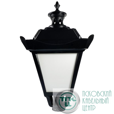 Светильник НТУ 06-150-03 "Онегин" опал ПММА/корпус черн. IP55 (инд. упак.) Элетех 1030480136