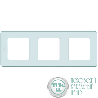 Рамка 3-м СП Inspiria IP20 мятн. IEK 673955