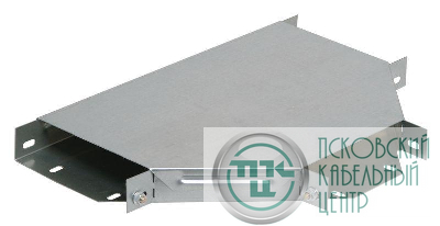 Ответвитель для лотка Т-образ. горизонт. 100х50 с кр. IEK CLP1T-050-100