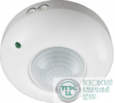 Датчик движения инфракрасный ДДИ-101 01 1200Вт 6м 360град. бел. DEKraft 60130DEK