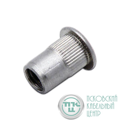 Заклепка резьбовая М4х0.7х11.6 цилиндр сталь оцинк. (уп.1000шт) Промрукав PR08.3485