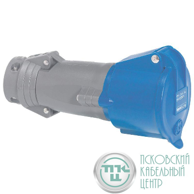 Розетка Hypra 32А 230В 2К+3 IP44 Leg 052782