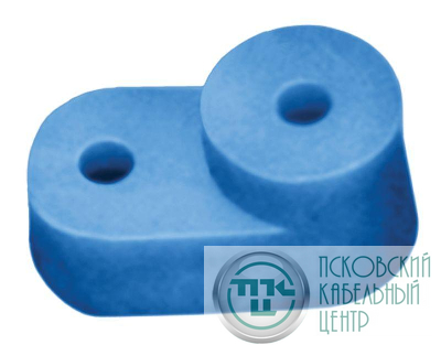 Изолятор угловой для нулевой шины син. IEK YIS32