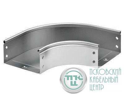 Угол для лотка горизонтальный 90град. 300х100 CPO 90 цинк-ламель DKC 36044ZL