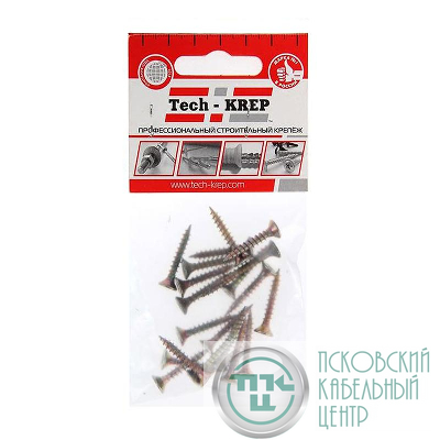 Саморез ШУж 4.0х30 потайной головкой (уп.17шт) Tech-Krep/Zitar 102491