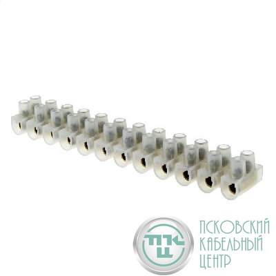 Колодка клеммная 40кв.мм 100А полиэтилен PROxima EKF plc-KK-40-100