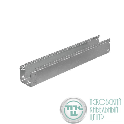 Лоток листовой неперфорированный 100х100 L2000 сталь 1.5мм "Быстрый монтаж ПЛЮС" LNplus100-100-1.5-2000 КМ PL2926