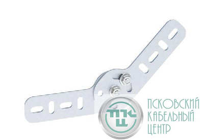 Соединитель для лестн. лотка шарнирный H=100мм 2мм EKF shlt1002